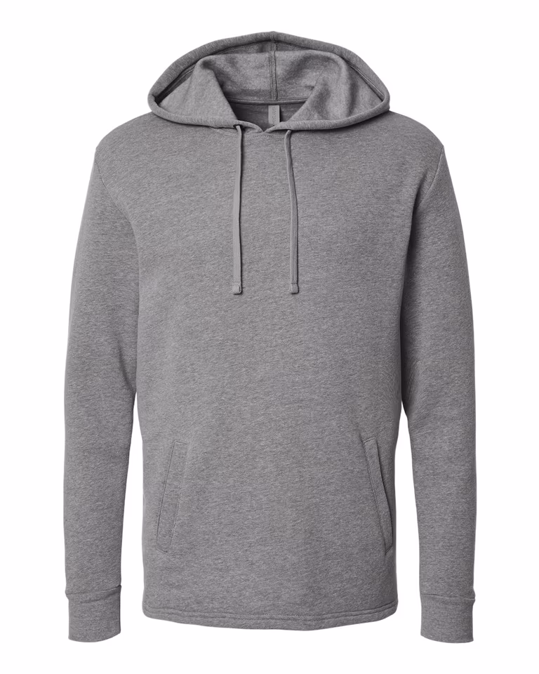 Unisex PCH Pullover Hoodie in Heather Grey — front