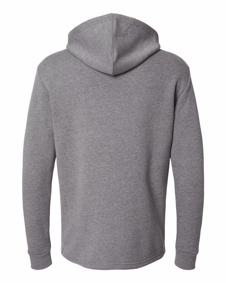 Unisex PCH Pullover Hoodie in Heather Grey — back