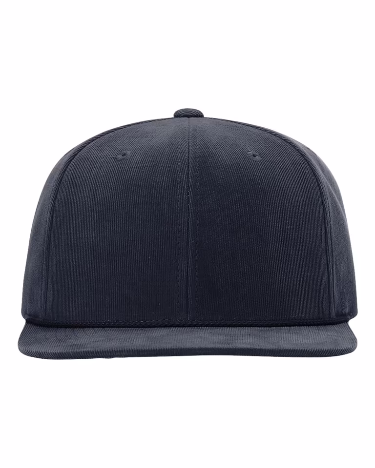 Timberline Corduroy Cap in Navy — front