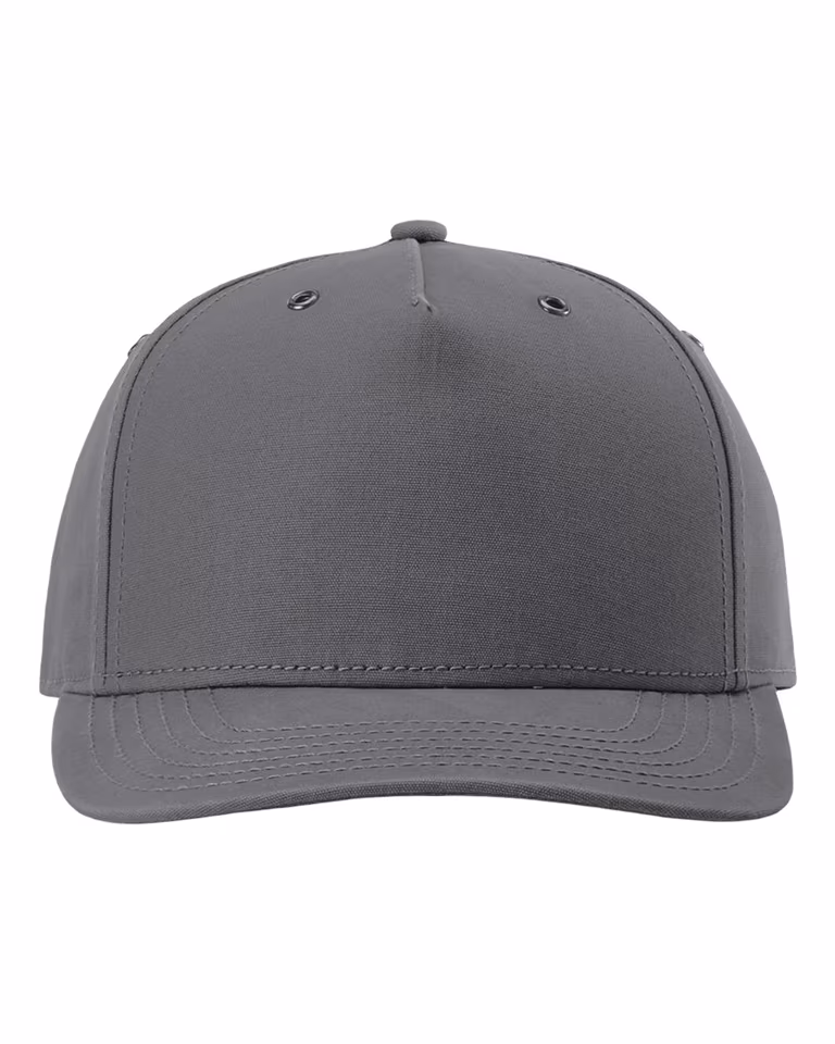 Burnside Cap in Dark Grey — front