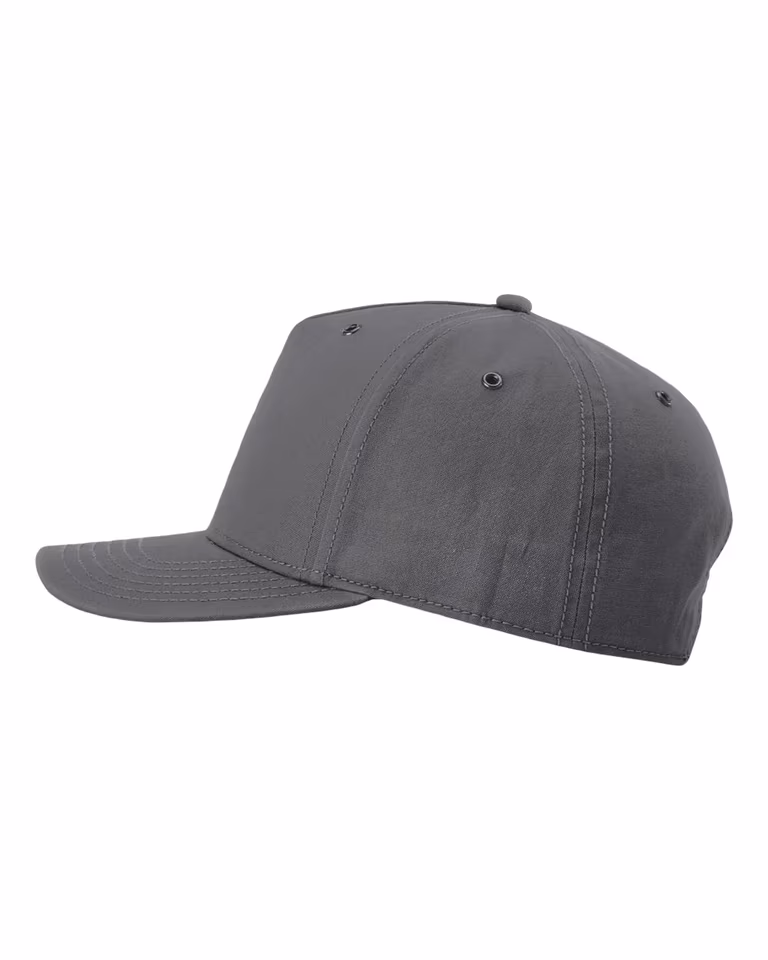 Burnside Cap in Dark Grey — directside