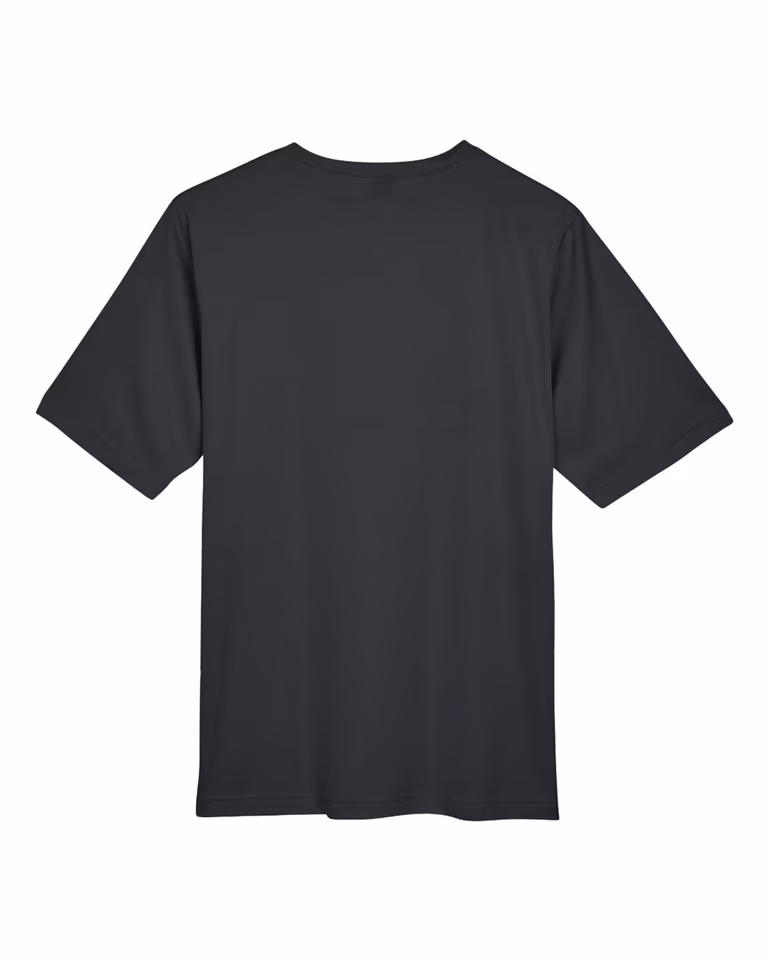 Men's Sonic Heather Performance T-Shirt in Black Heather — back