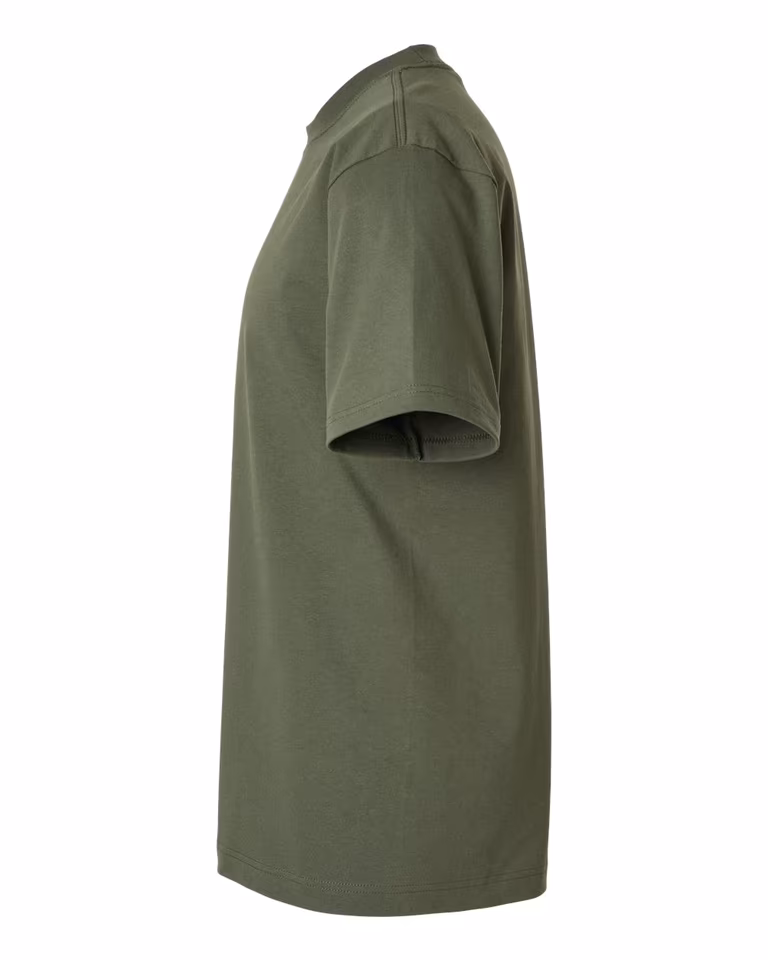 Heavyweight Street T-Shirt in Military Green — directside