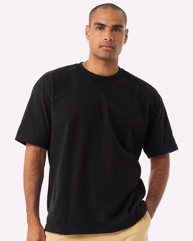 Unisex 7.5 oz Heavyweight Tee — Black