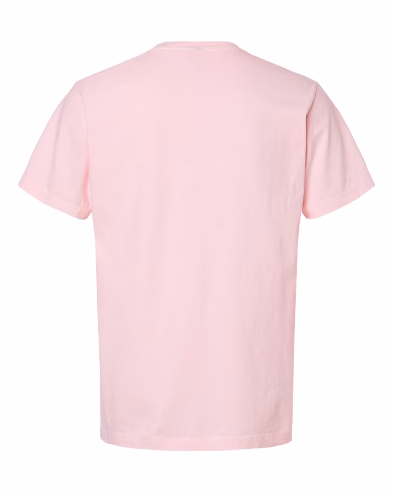 Unisex Heavyweight Garment-Dyed Tee — Pink