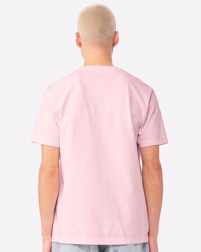 Unisex Heavyweight Garment-Dyed Tee — Pink