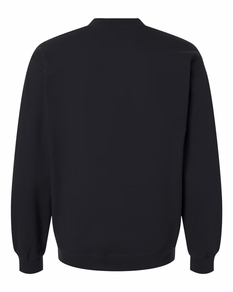 Unisex Softstyle® Midweight Quarter-Zip Sweatshirt — Black