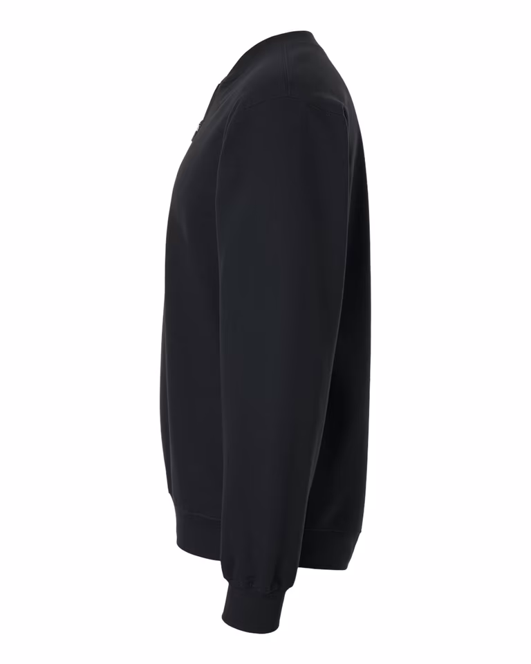 Unisex Softstyle® Midweight Quarter-Zip Sweatshirt — Black