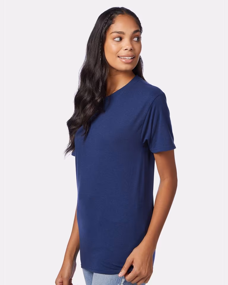 Unisex Perfect-T Triblend T-Shirt — Solid Navy Triblend