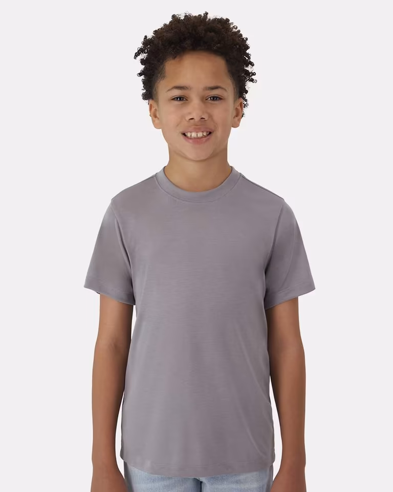 Youth Cool DRI® Cotton Touch T-Shirt — Graphite