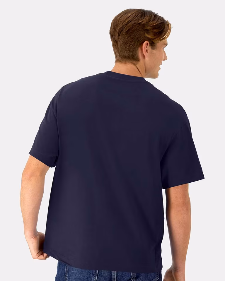 Unisex Beefy-T® Retro Street T-Shirt — Athletic Navy