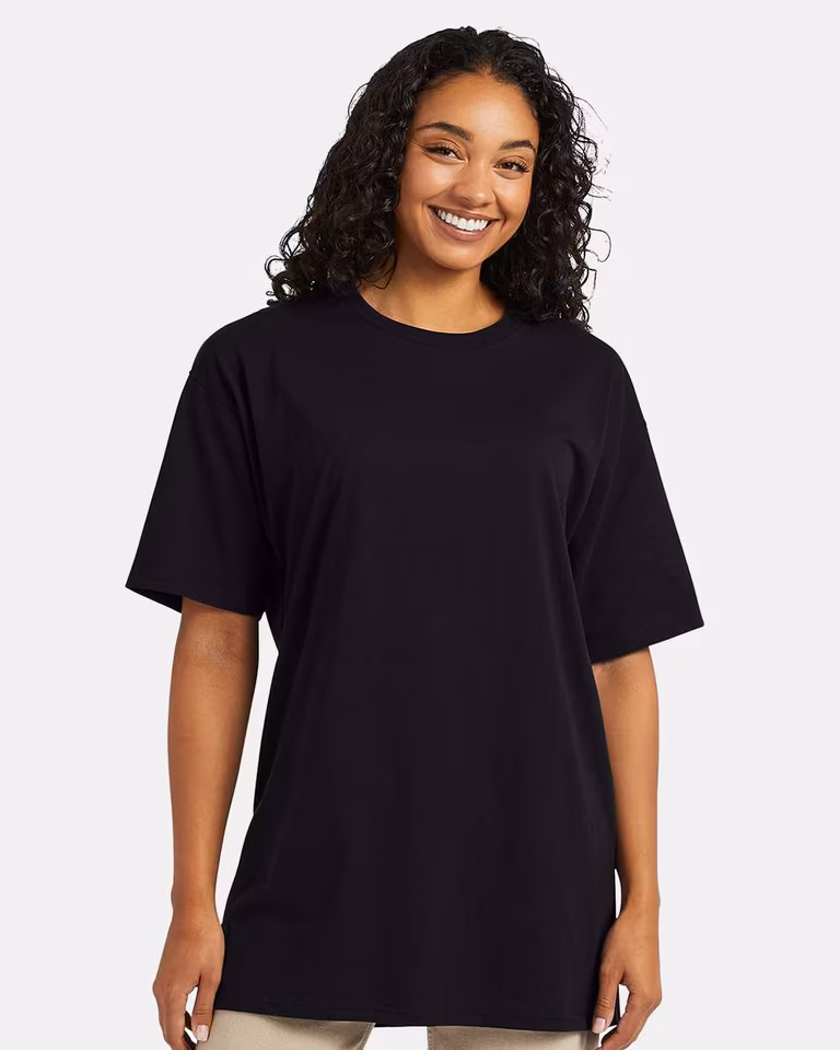 Unisex Essential-T Tall T-Shirt — Black