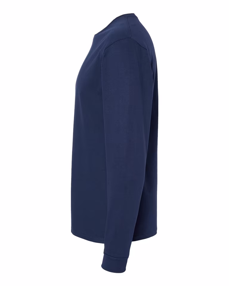 Unisex Essential-T Long Sleeve T-Shirt — Athletic Navy