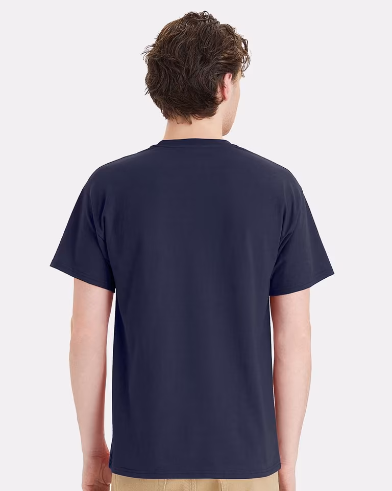 Unisex Essential-T Pocket T-Shirt — Athletic Navy