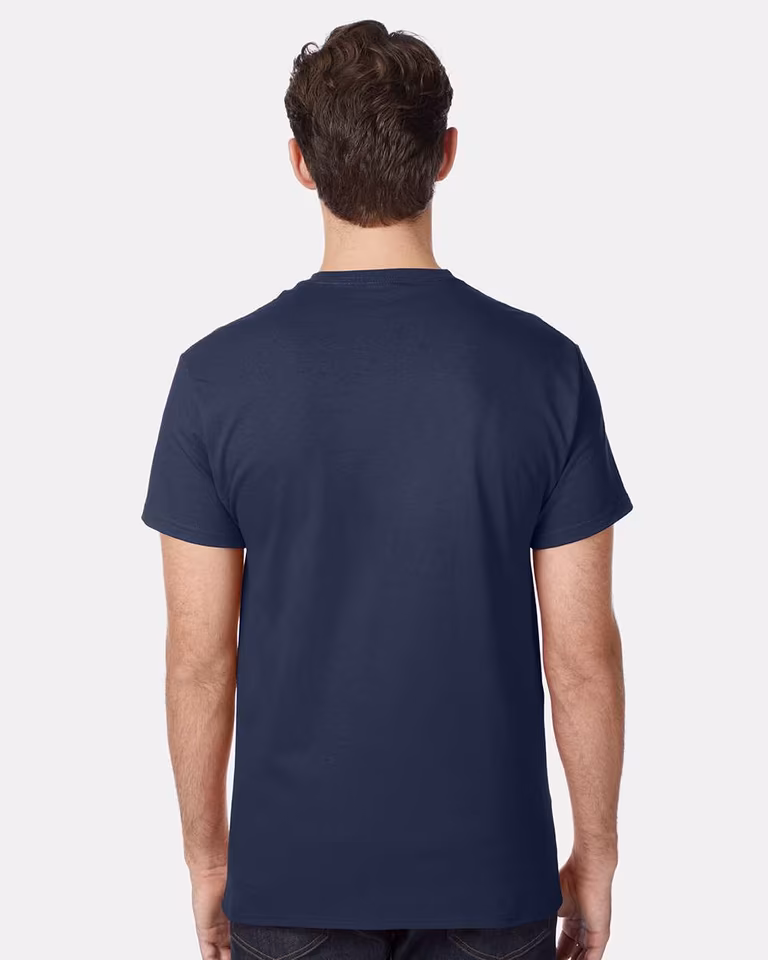 Unisex Authentic Pocket T-Shirt — Navy