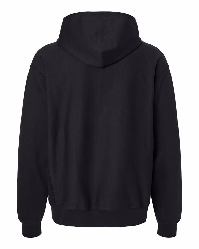 Unisex Beefy® Sweats Premium Heavyweight Hooded Sweatshirt — Black