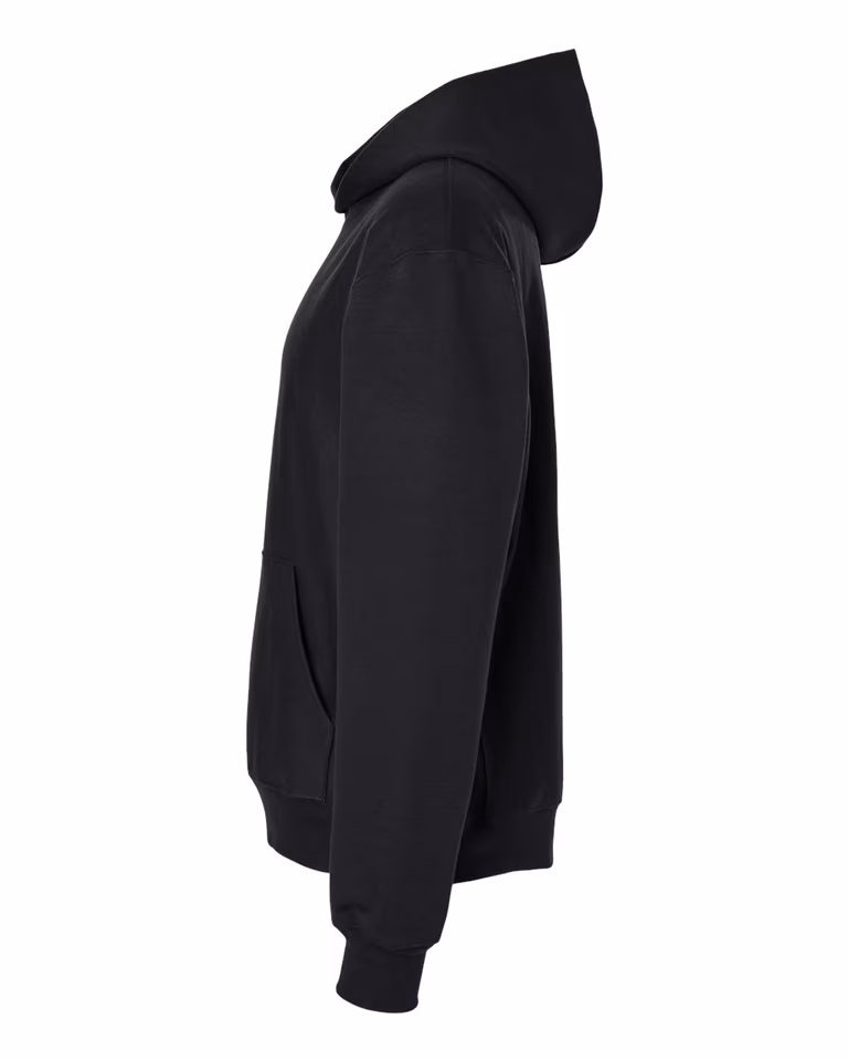 Unisex Beefy® Sweats Premium Heavyweight Hooded Sweatshirt — Black