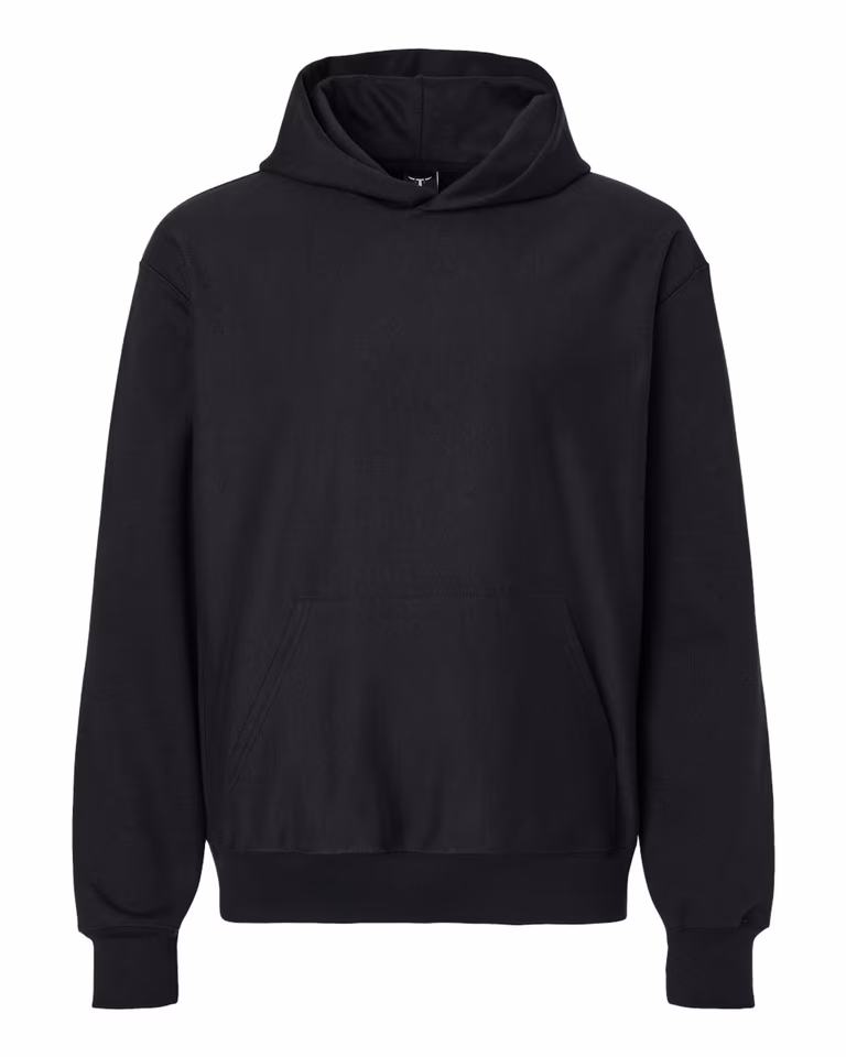 Unisex Beefy® Sweats Premium Heavyweight Hooded Sweatshirt — Black