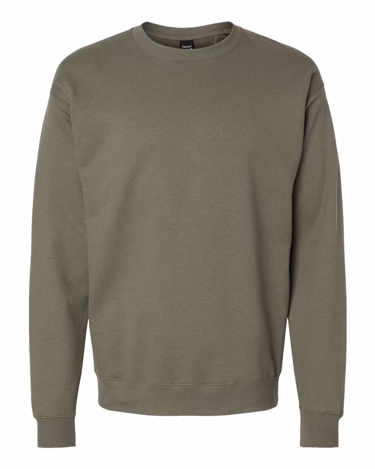 Unisex Perfect Sweats Crewneck Sweatshirt — Fatigue Green