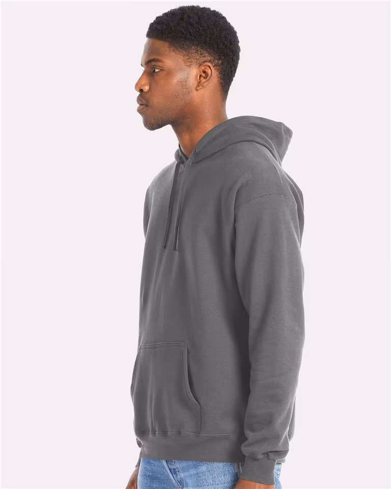 Unisex Perfect Sweats Hooded Sweatshirt — Smoke Grey