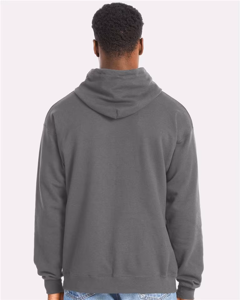 Unisex Perfect Sweats Hooded Sweatshirt — Smoke Grey