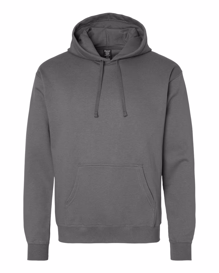Unisex Perfect Sweats Hooded Sweatshirt — Smoke Grey
