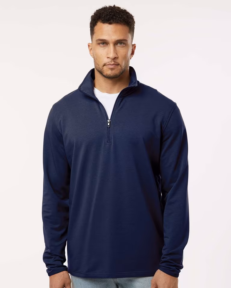 Men's Perform Quarter-Zip Pullover — Classic Navy