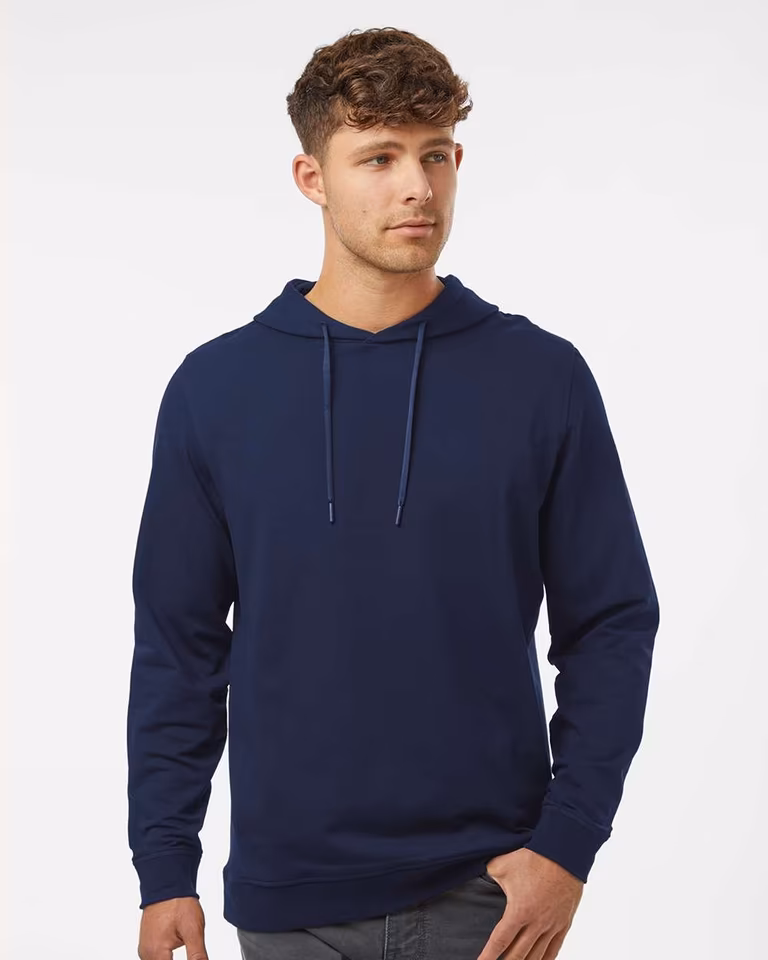 Unisex Perform Hooded Sweatshirt — Classic Navy