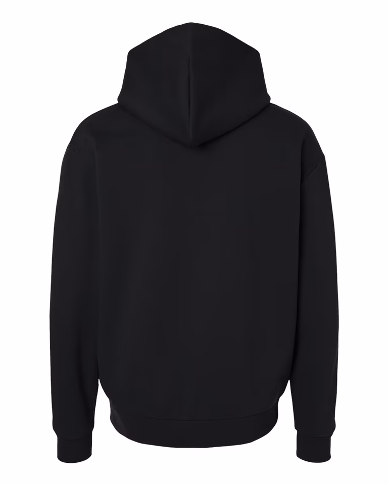 Unisex Boulevard Heavyweight Hooded Sweatshirt — Black
