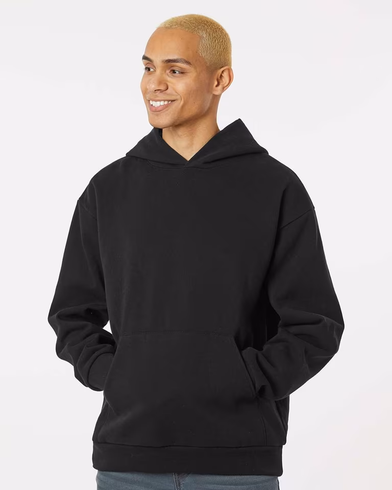 Unisex Mainstreet Heavyweight Hooded Sweatshirt — Black