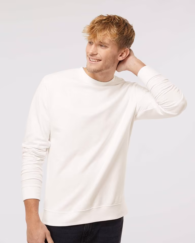 Unisex Midweight Crewneck Sweatshirt — Bone