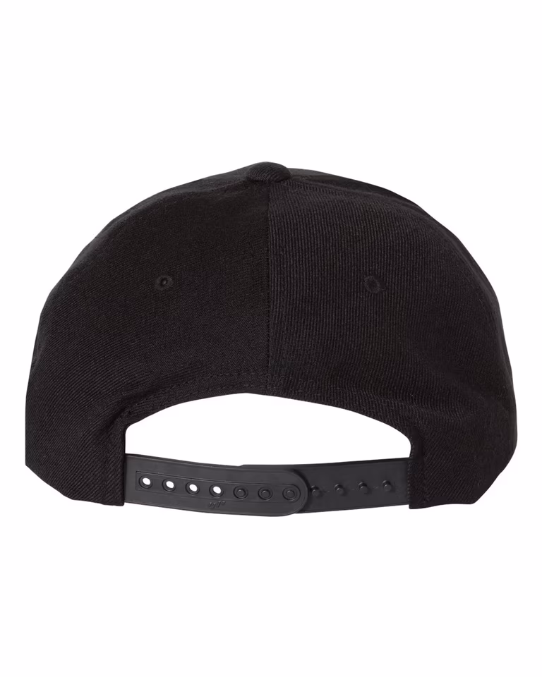 Classics Wool Blend Cap in Black — back