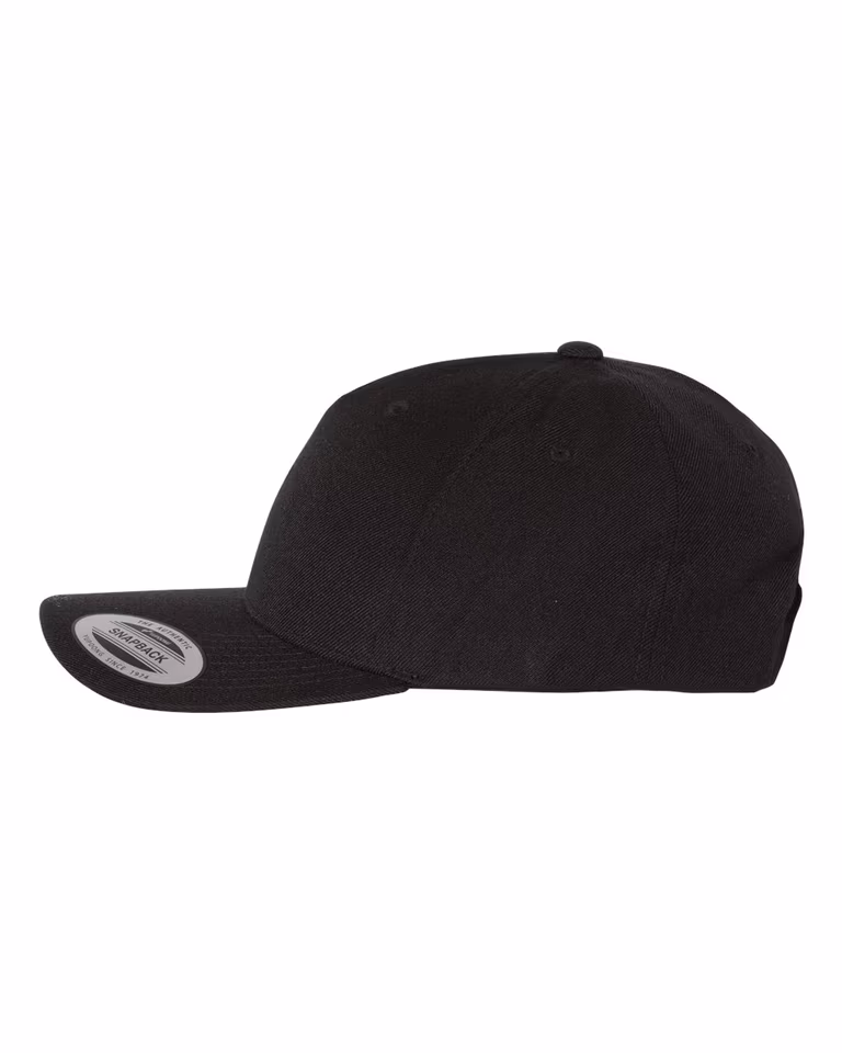 Classics Wool Blend Cap in Black — directside