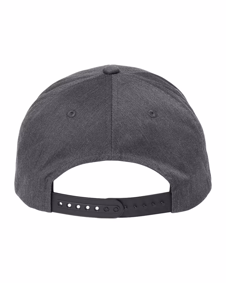 CVC Twill Hat in Dark Heather Grey — back