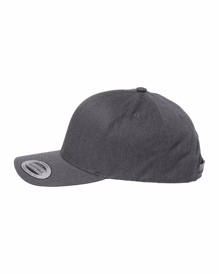 CVC Twill Hat in Dark Heather Grey — directside