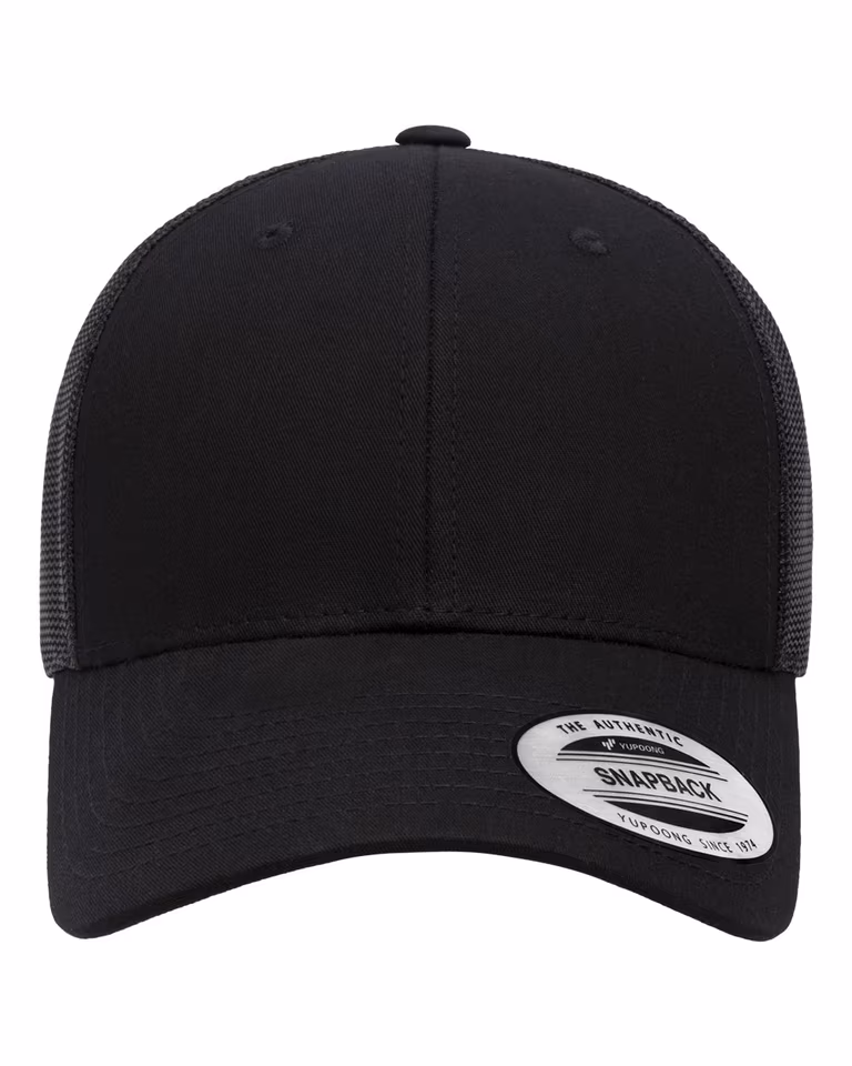 Classics Low Profile Trucker Cap in Black — front