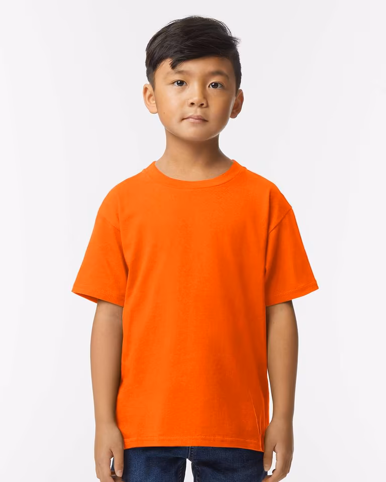 Youth Softstyle® Midweight T-Shirt — Orange