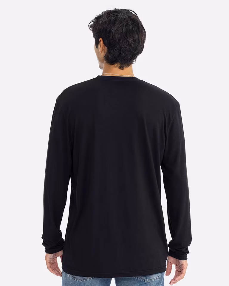 Unisex Triblend Long Sleeve T-Shirt — Black