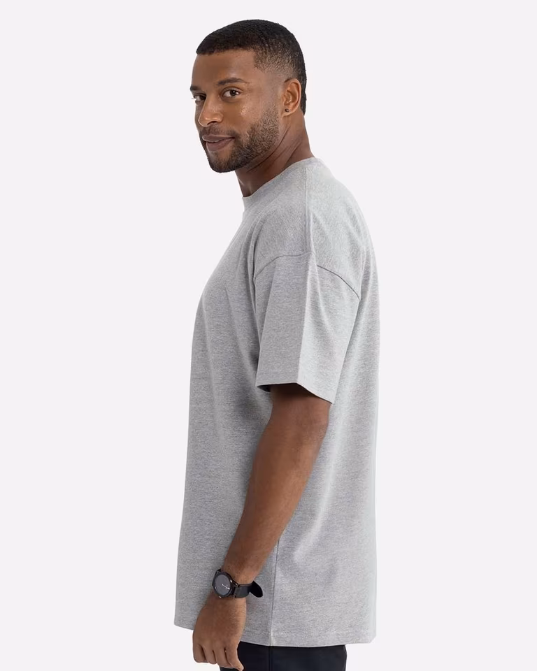 Unisex Heavyweight T-Shirt — Heather Grey