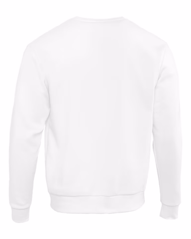 Unisex Santa Barbara Crewneck Sweatshirt — White