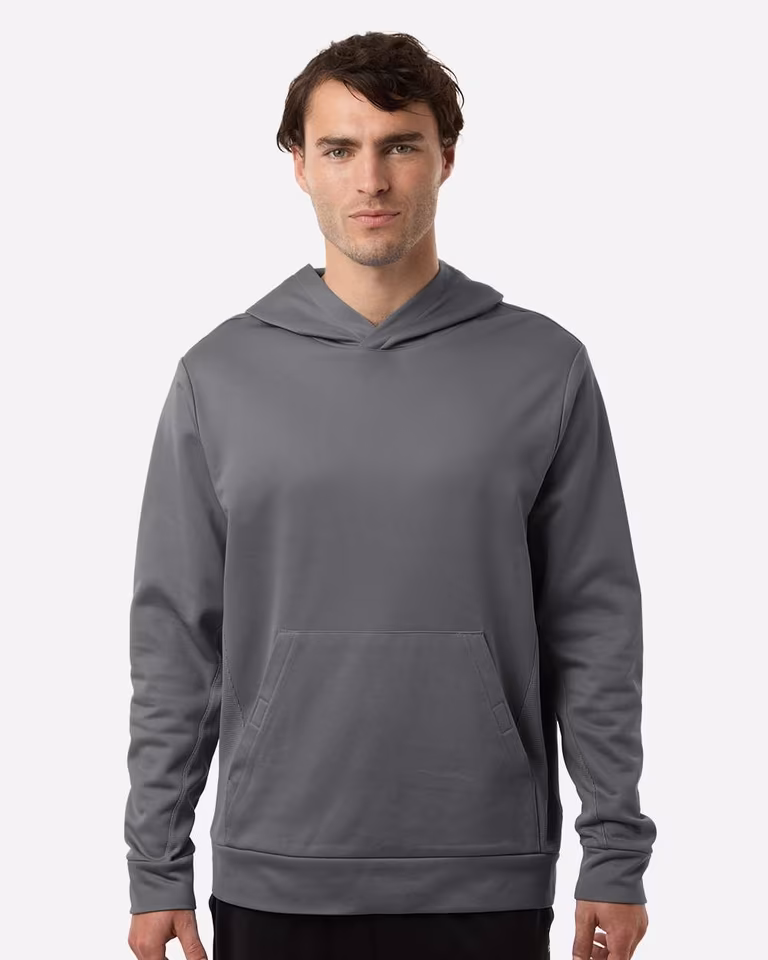 Unisex Squad Hooded Tech Fleece Pullover — Sport Graphite
