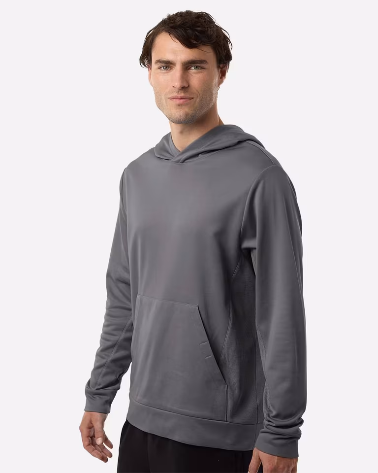 Unisex Squad Hooded Tech Fleece Pullover — Sport Graphite