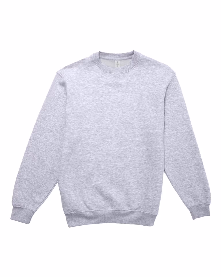 Unisex Premium Crewneck Sweatshirt — Heather Grey