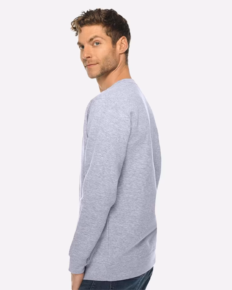 Unisex Premium Crewneck Sweatshirt — Heather Grey