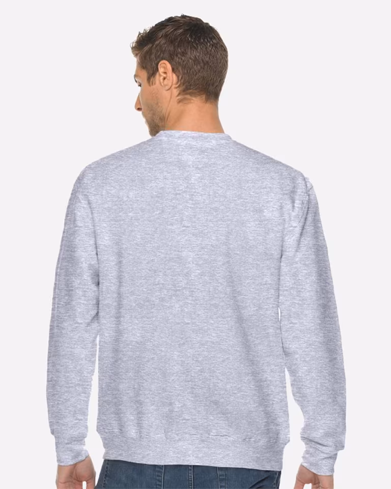 Unisex Premium Crewneck Sweatshirt — Heather Grey