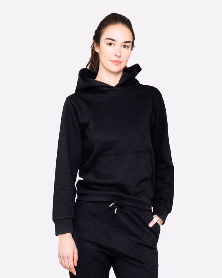 Unisex Urban Hoodie Sweatshirt — Black