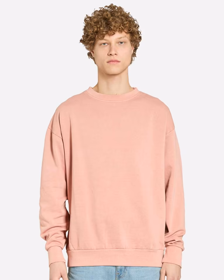 Unisex Urban Crewneck Sweatshirt — Pigment Salmon