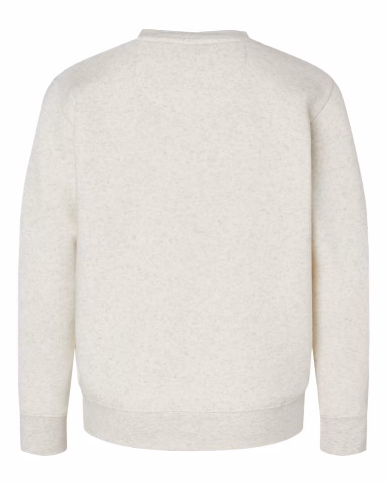 Youth Crewneck Sweatshirt — Natural Heather