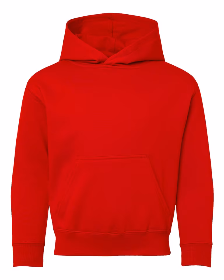 Youth Hoodie Sweatshirt — Red