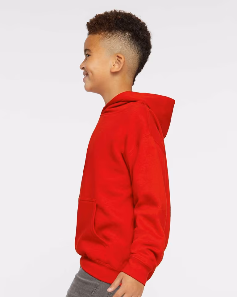 Youth Hoodie Sweatshirt — Red
